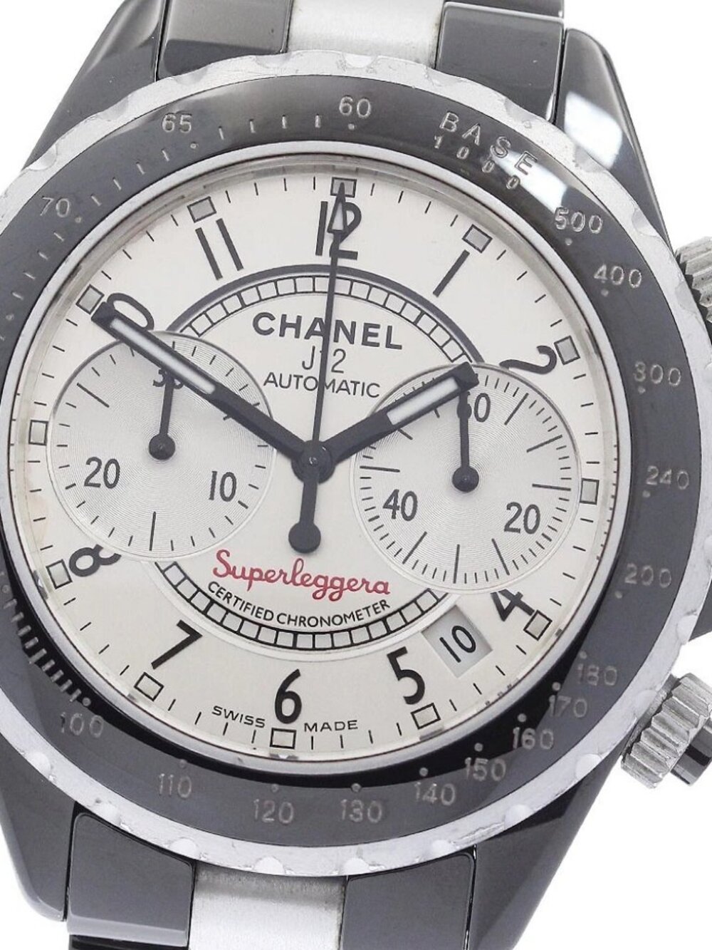 CHANEL J12 Super Reggera H1624 Chronograph Automatic Men's Watch_944866